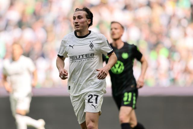 Rocco Reitz vs Wolfsburg in the Bundesliga